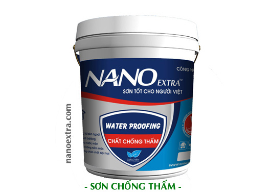 Sơn chống thấm pha màu - Sơn Nano Extra - Công Ty Cổ Phần EGO Việt Nam